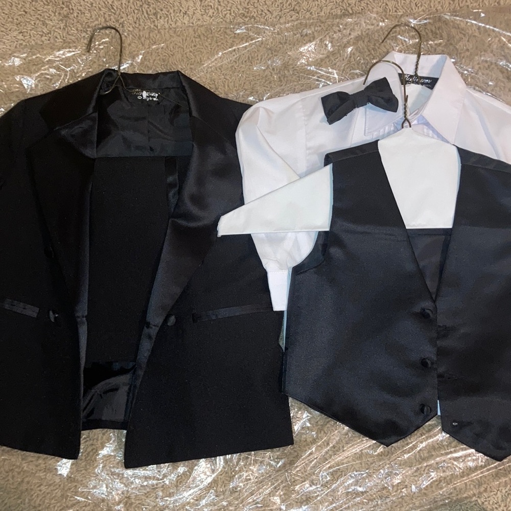 Black Toddler tuxedo